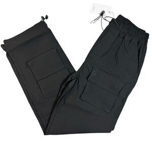 NWT Club Paradise Culture Kings Men’s Windbreaker Black Cargo Pants - Size L
